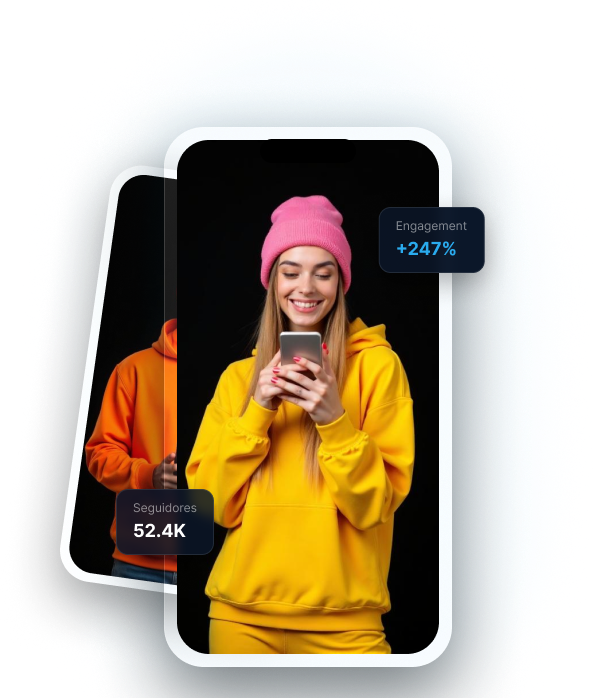 Ilustración de monetización en redes sociales